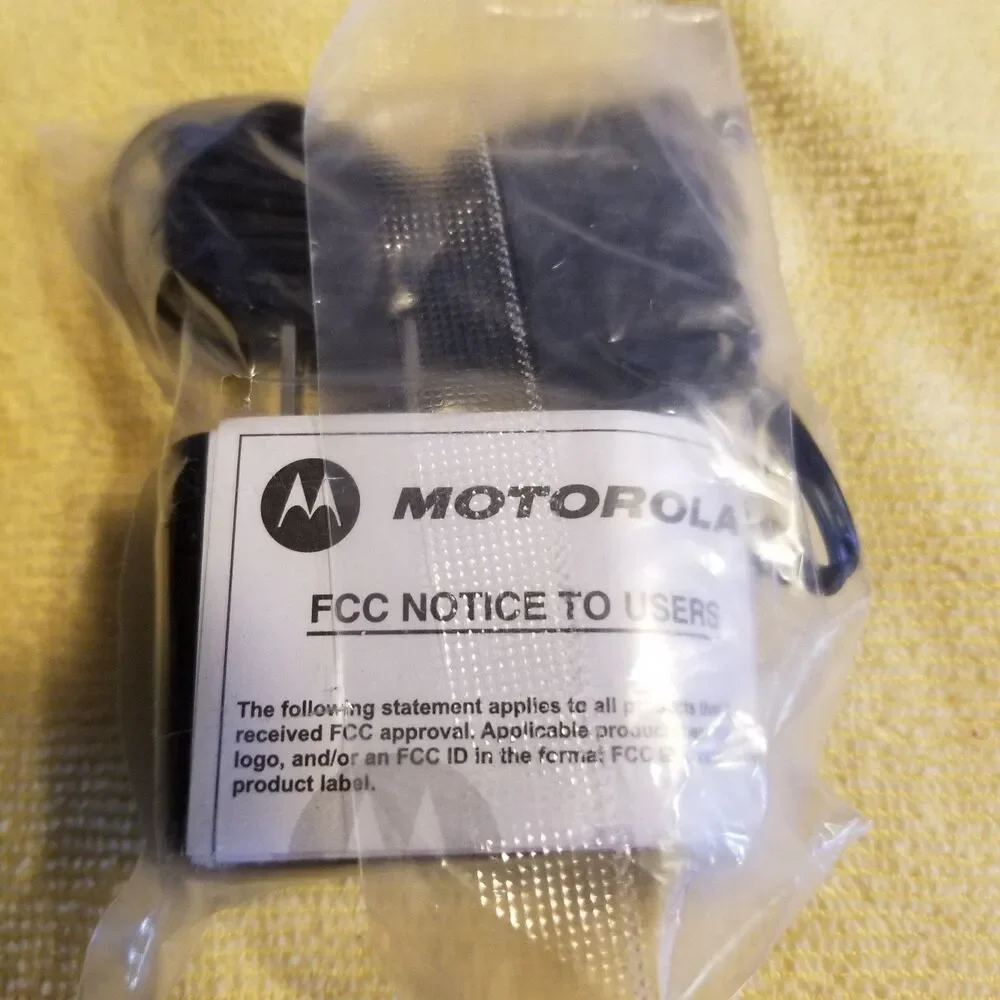 Motorola travel charger model spn5674a new